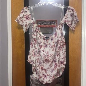 Off the shoulder shirt